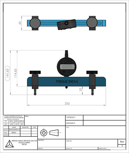 Flatness-Bow Gauge